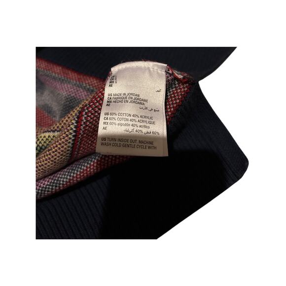 Charter Club Navy Fair Isle Holiday Knit Sweater - Picture 3 of 7